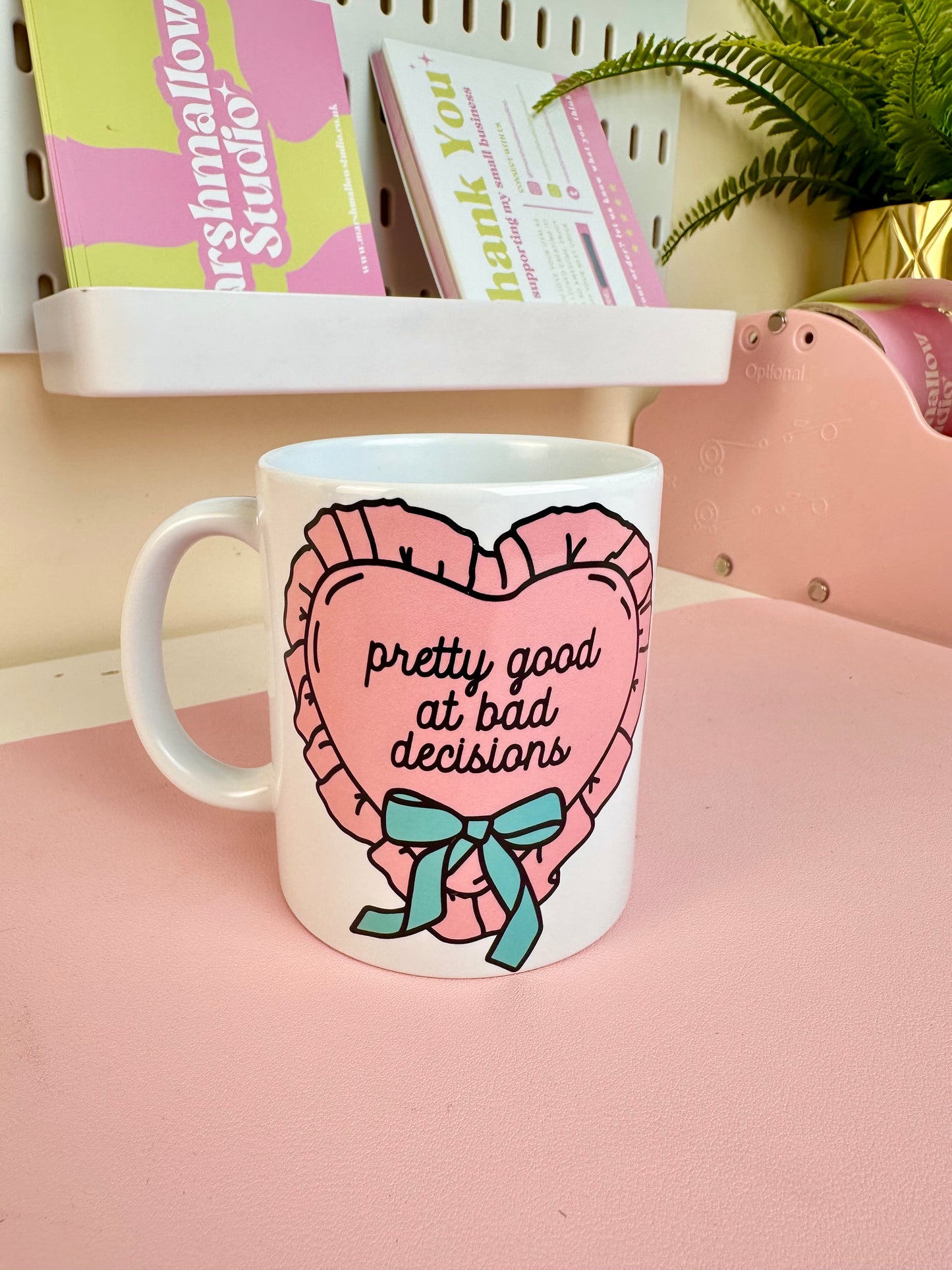 Pretty Good at Bad Decisions Mug