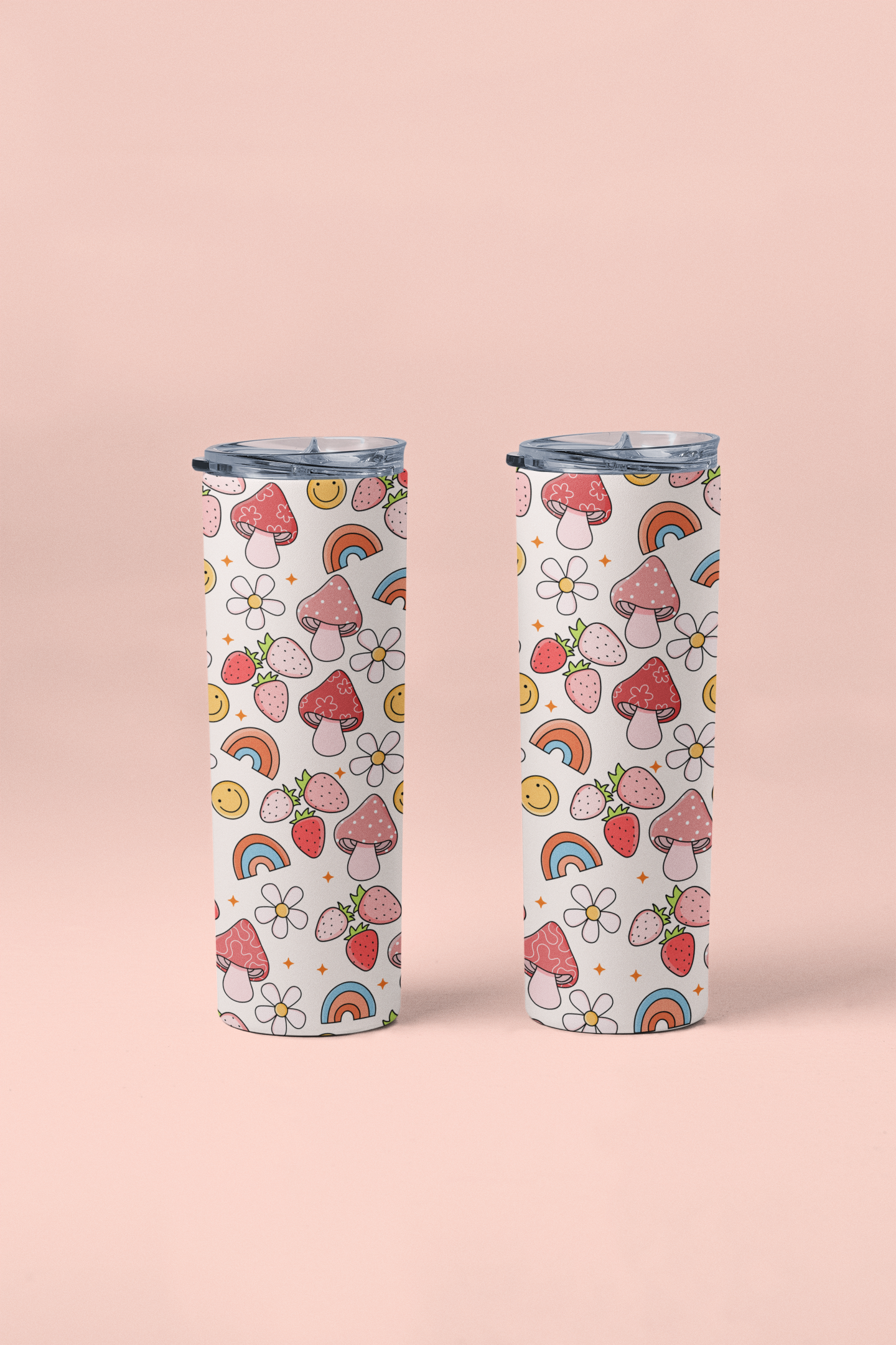 Happy Mushroom Tumbler
