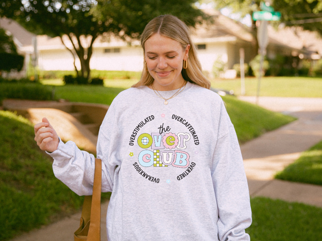 The Over Club Crewneck Sweatshirt & Hoodie