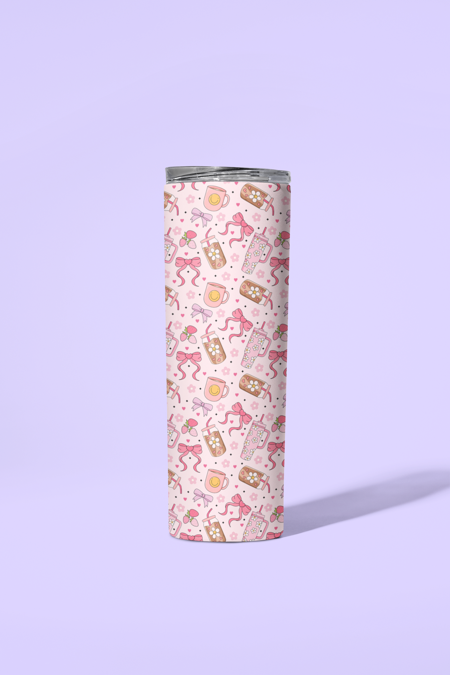 Iced Coffee Girly Tumbler 💖🎀✨