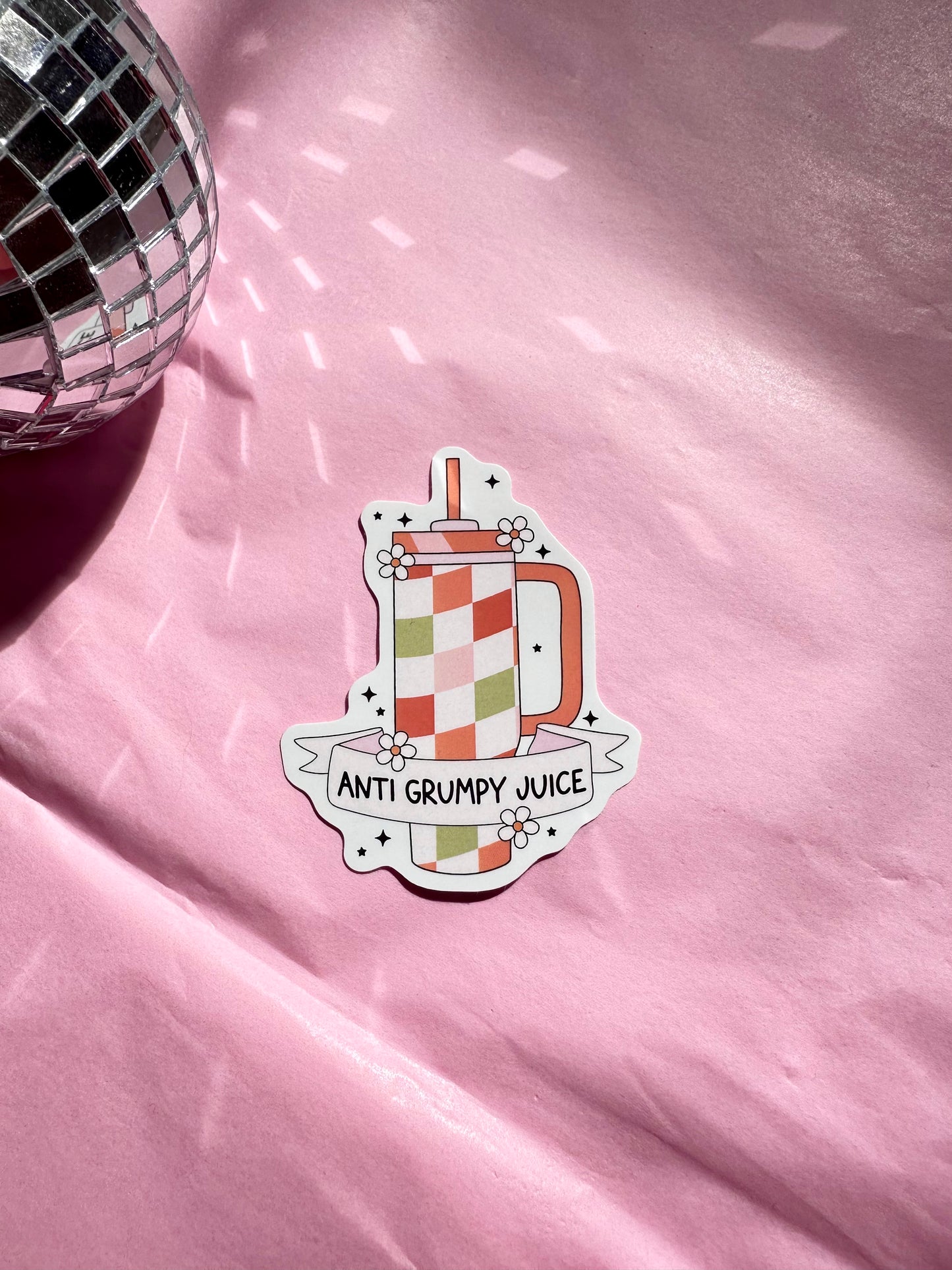 Anti Grumpy Juice Sticker
