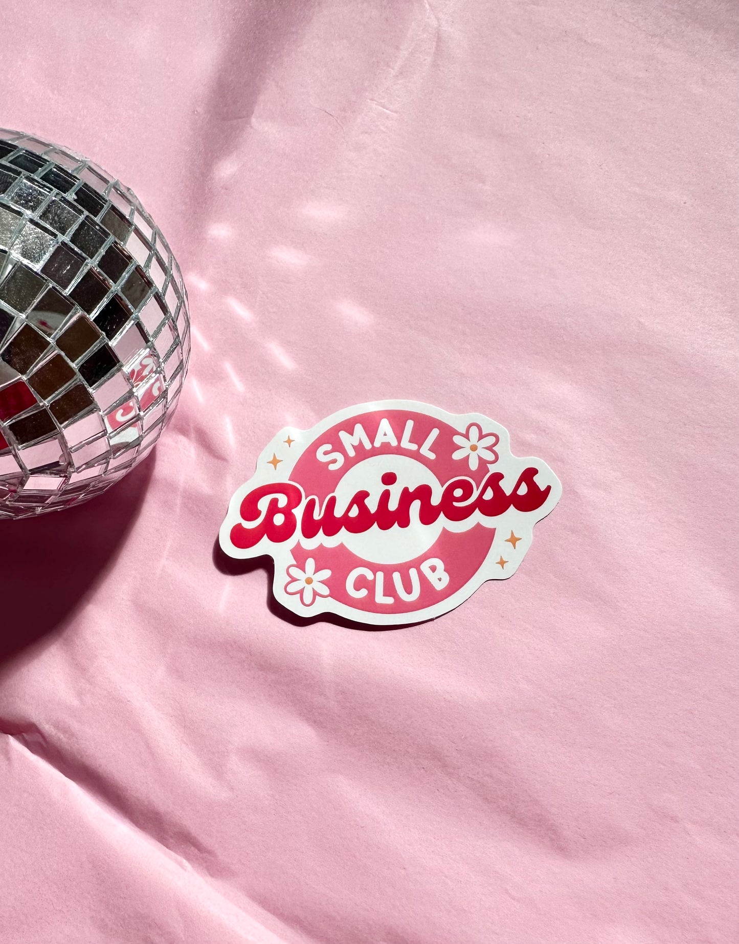 Small Business Club Sticker