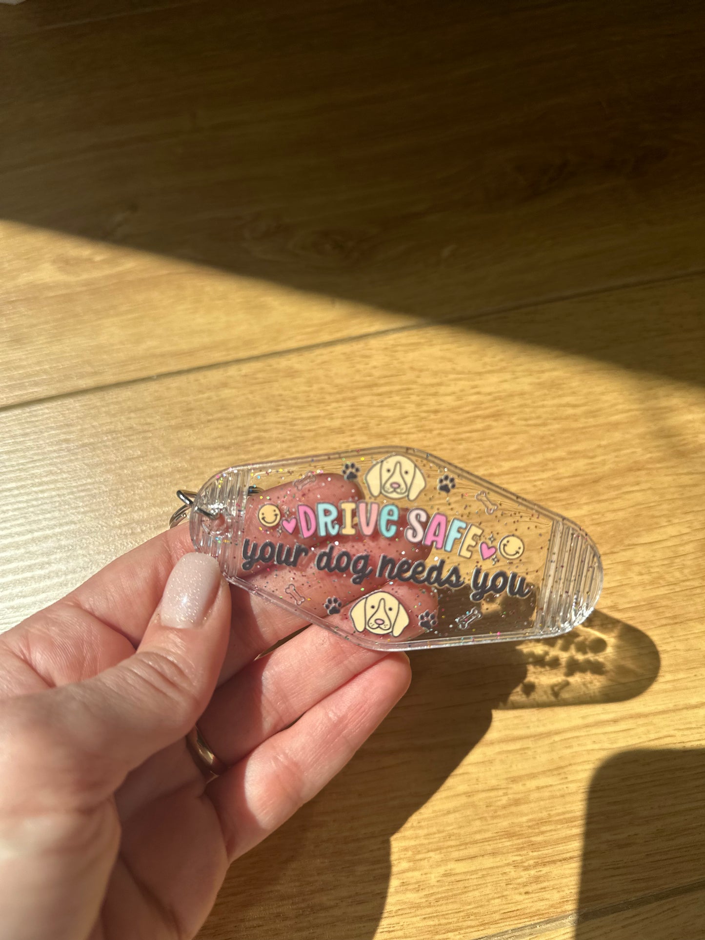 Your Dog Needs You Keyring