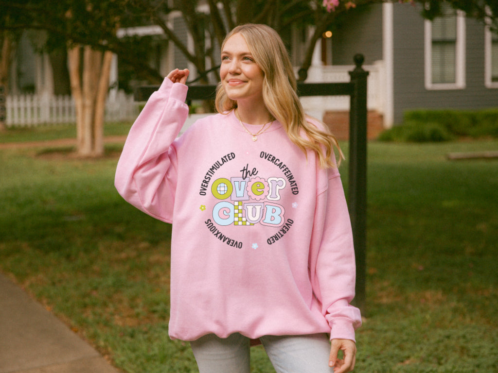 The Over Club Crewneck Sweatshirt & Hoodie