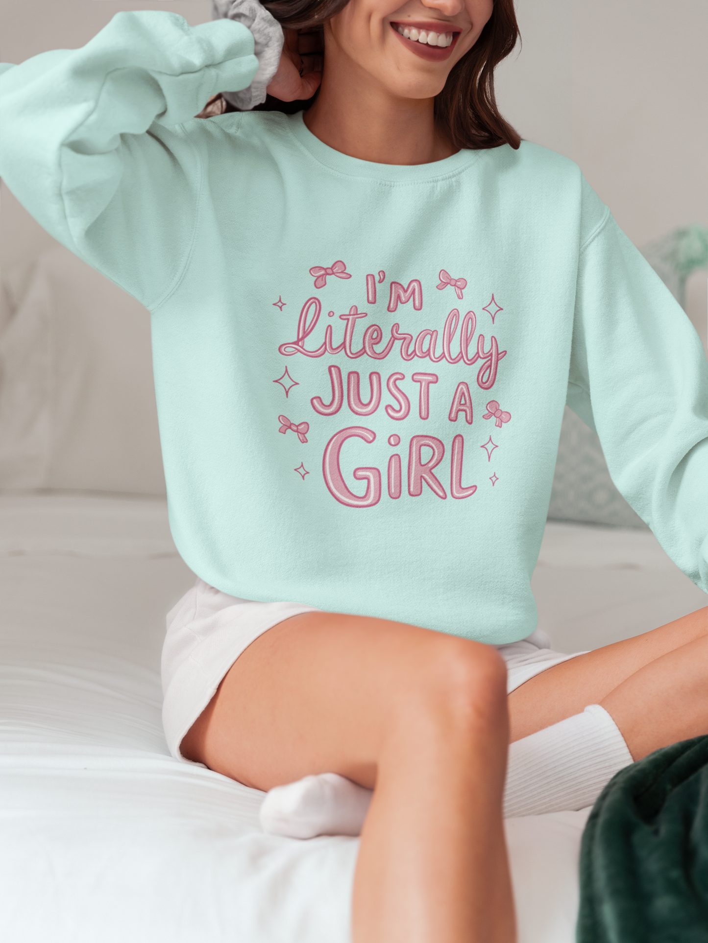 Just a Girl Sweatshirt & Hoodie 💖
