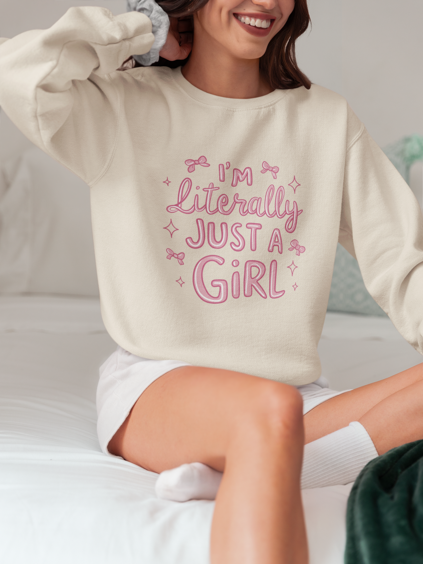 Just a Girl Sweatshirt & Hoodie 💖