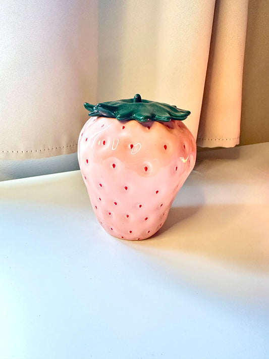 🍓Strawberry Ceramic Decor Jar