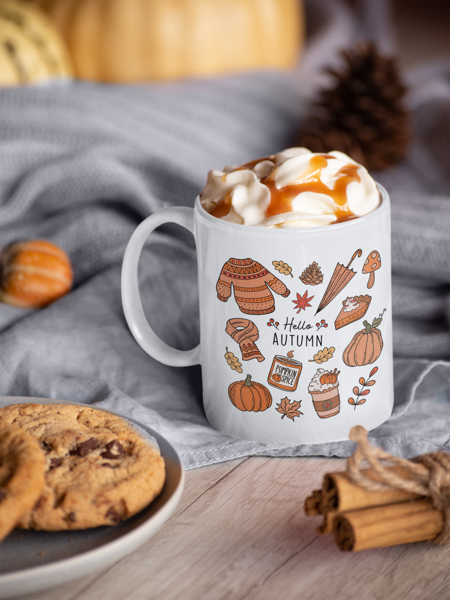 Hello Autumn Mug