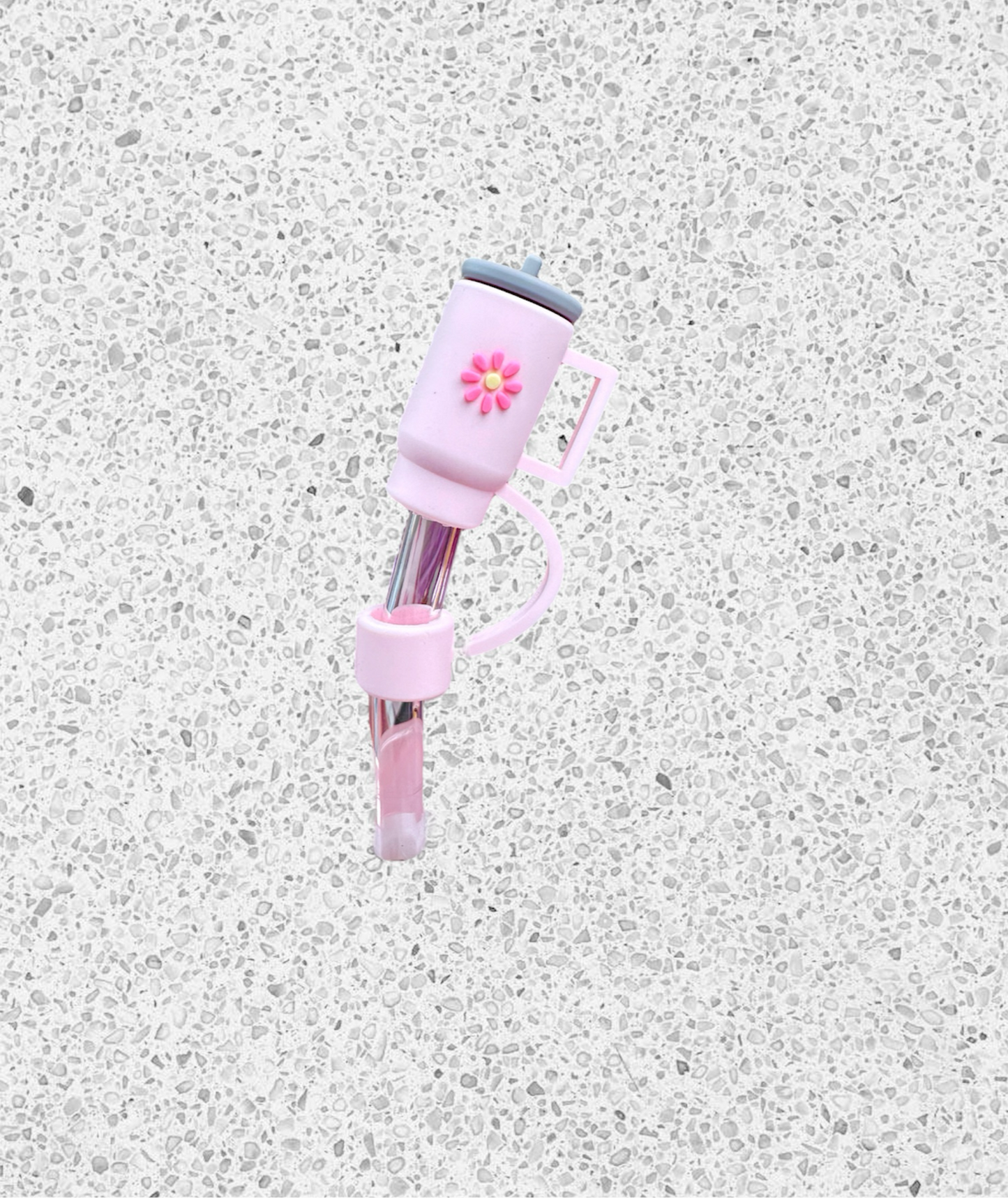 Light Pink Straw Topeer