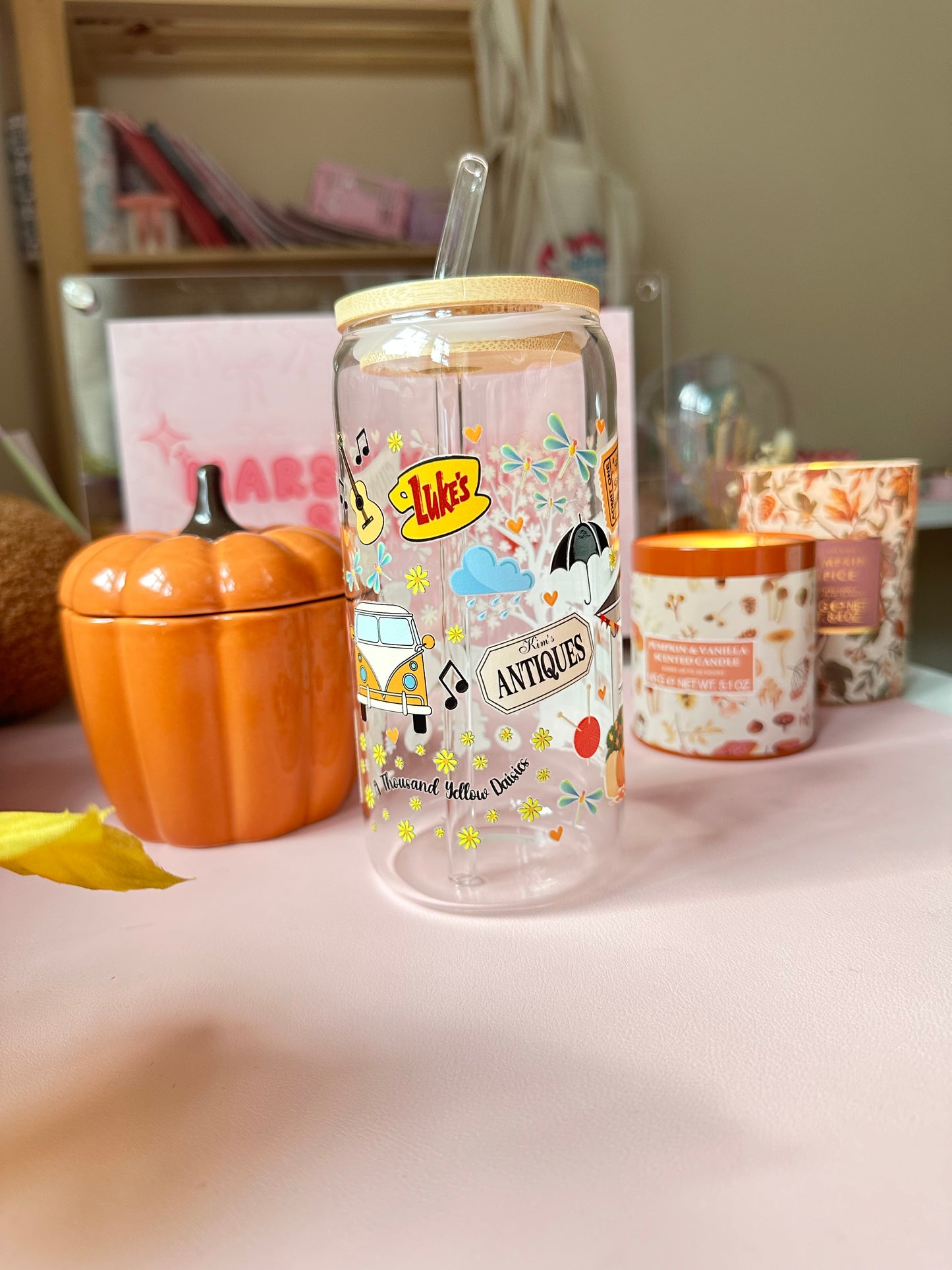 Gilmore Girls Glass Cup