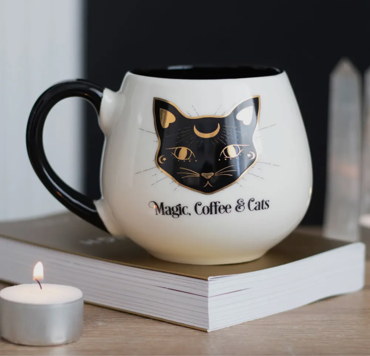 Magic, Coffee& Cat Mug