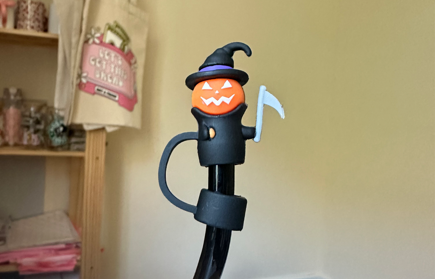 Spooky Straw Topper