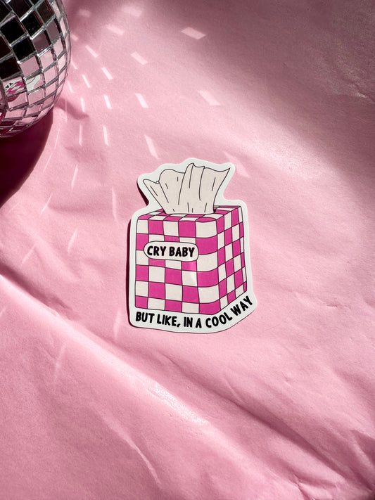 Cry Baby Sticker