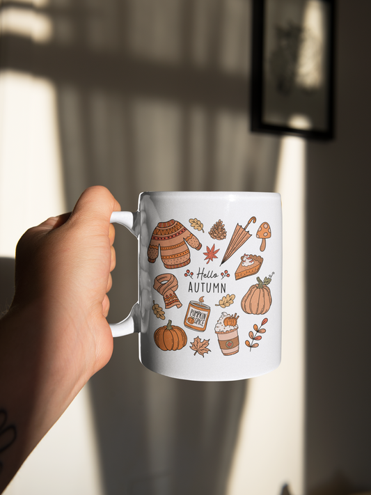 Hello Autumn Mug