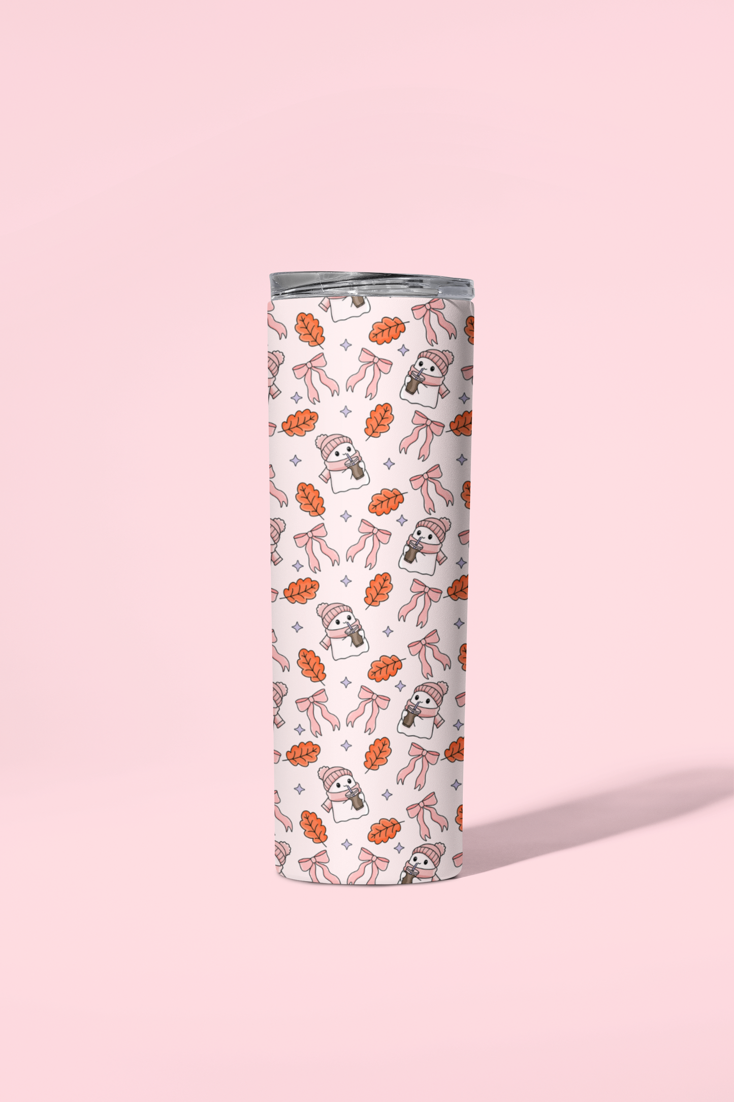 Cute Autumn Ghosts Tumbler