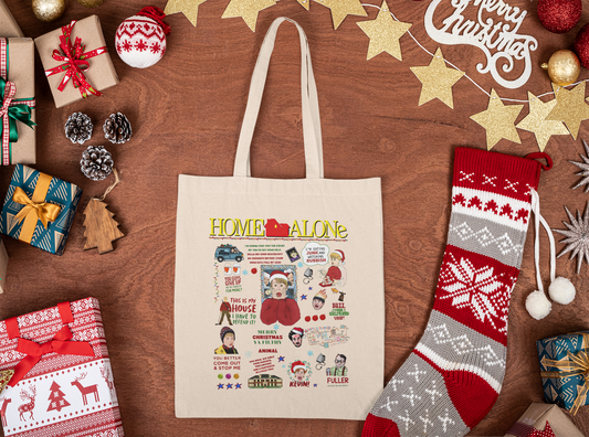 Home Alone Tote Bag