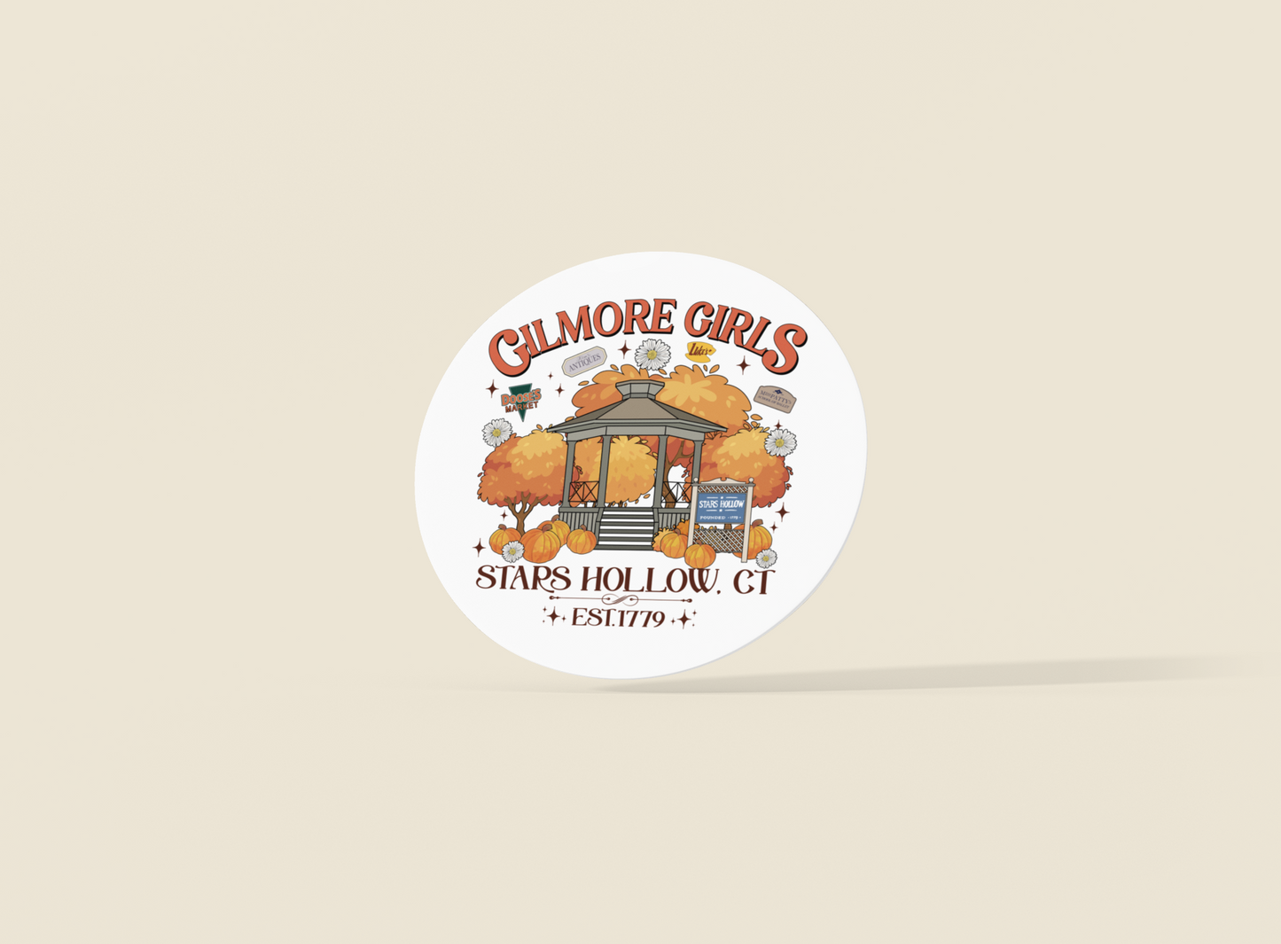 Gilmore Girls CT Coaster