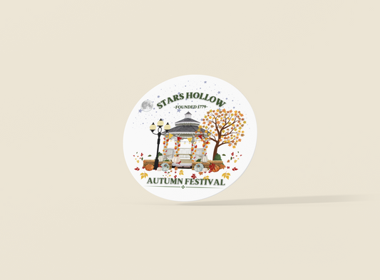 Stars Hollow Autumn Festival Coaster