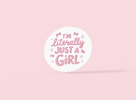 Just a Girl Coaster 💖