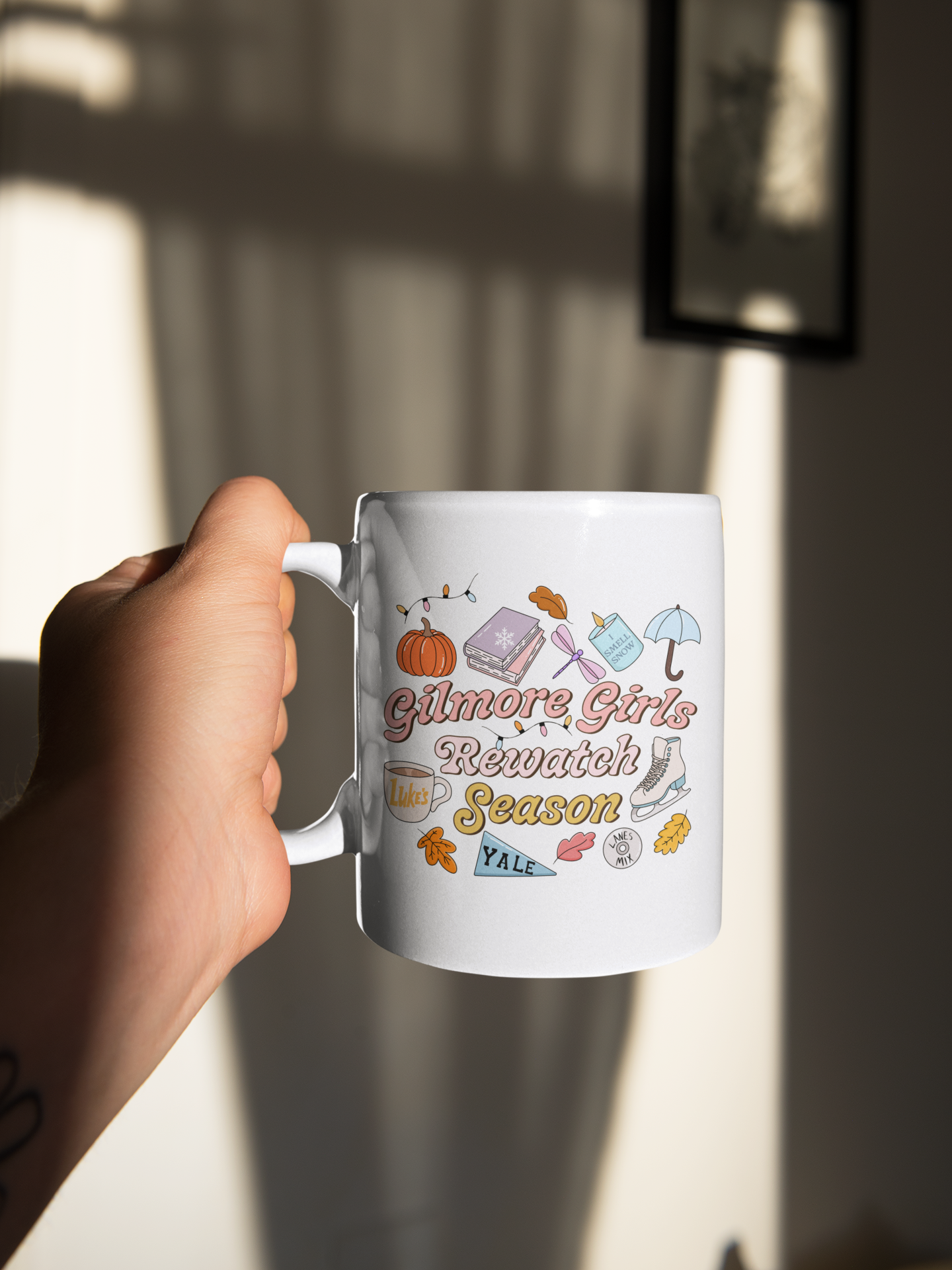 Gilmore Girls Rewatch Season Mug