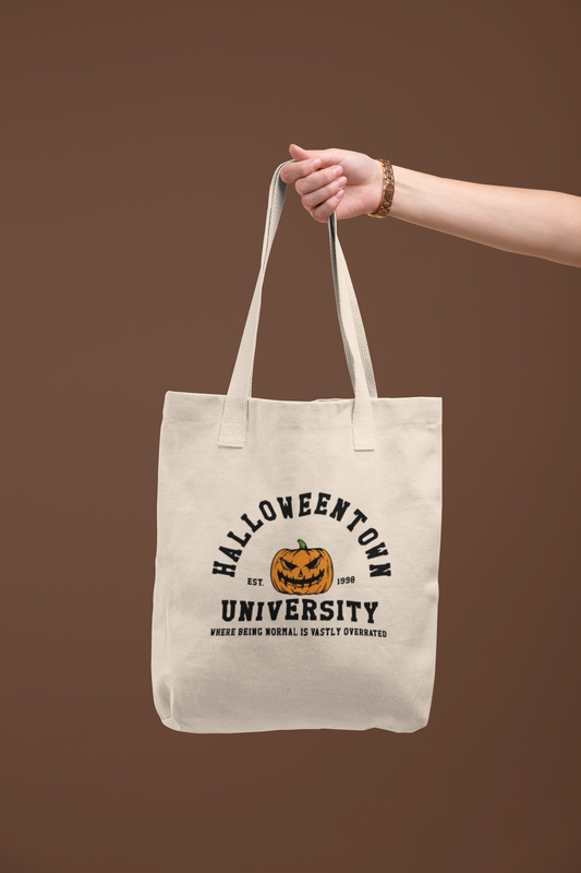 Halloween University Tote Bag